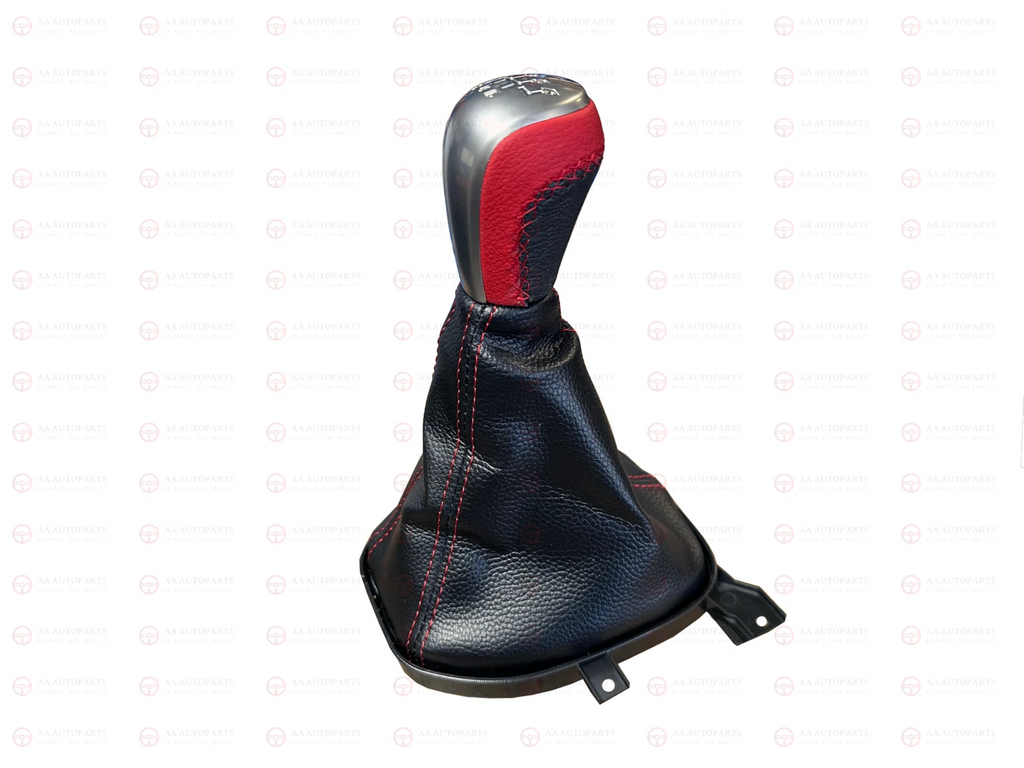 Manual Red Leather Gear Knob & Boot Frame Holden Commodore VE V8 6 Speed SS HSV