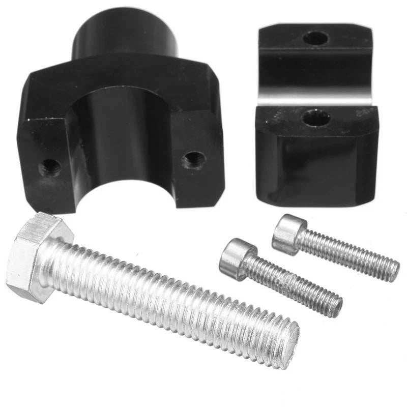 1 Pair 1" 25mm Motorcycle Handlebar Riser Clamp For Harley for Sportster Softail