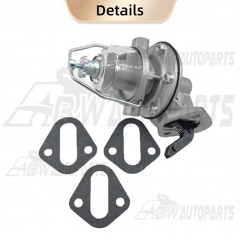 Glass Bowl Fuel Pump FOR Holden HJ 1974-1976 3.3L 6 Cylinder 202 Red Motor