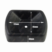 Load image into Gallery viewer, Jockey Wheel Chock Stop Holder Suit 6" &amp; 8" Jockey Wheel Rubber Holder
