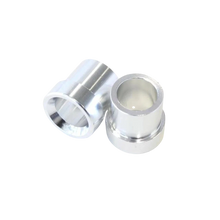 Load image into Gallery viewer, Aeroflow AF819-05S silver tube sleeve -6AN to 5/16 inch