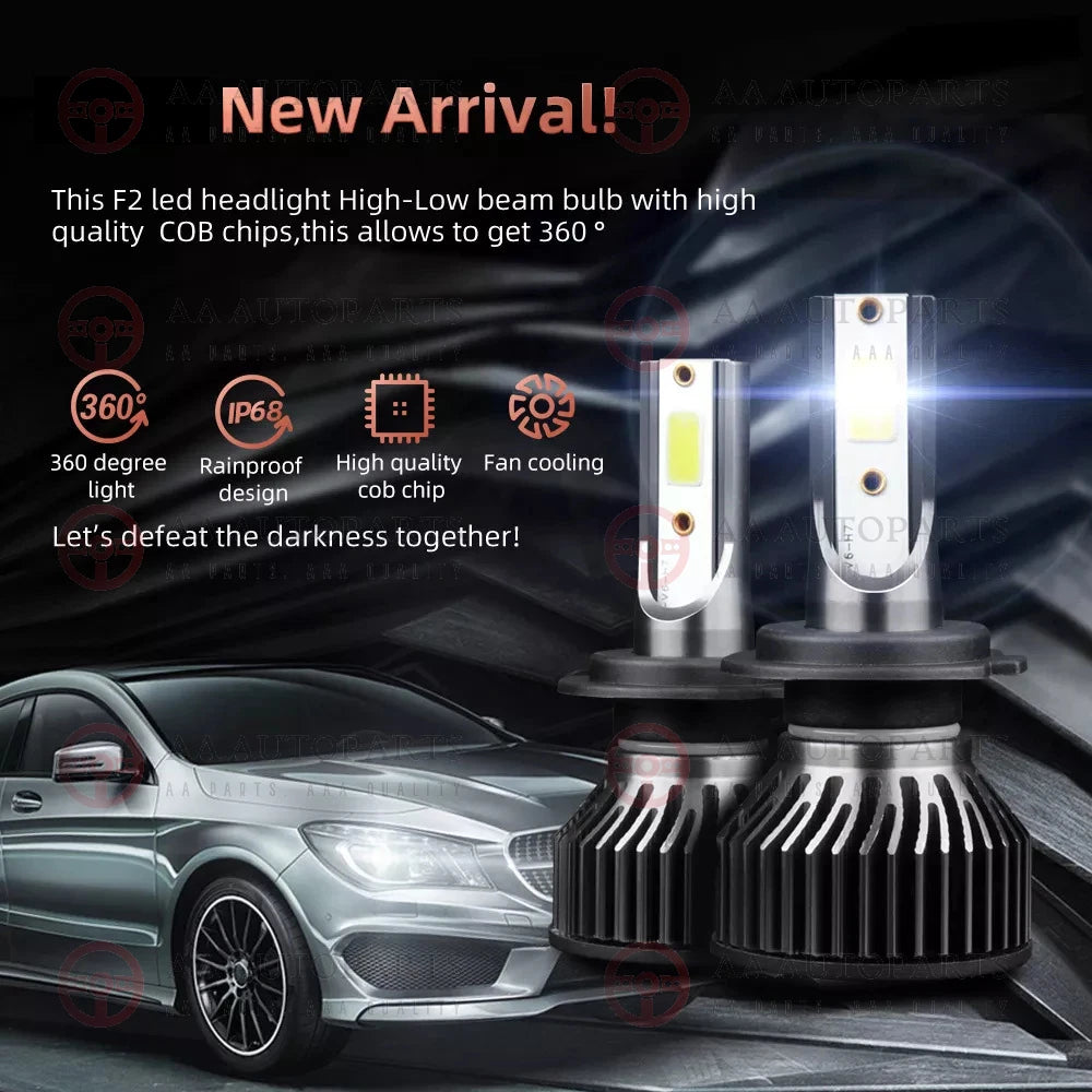 Projector Headlights Pair + Full LED Globes Set Holden Commodore VE Series 1 SSV