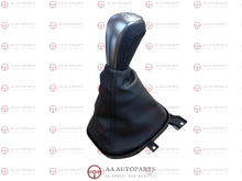 Load image into Gallery viewer, Manual Gear Knob Satin Chrome &amp; Boot &amp; Frame Holden Commodore VE V6 6 Speed SV6