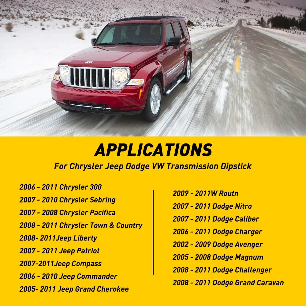 TRANSMISSION Automatic Oil DIPSTICK Auto Trans ATF Level Fluid Dip Fits For Jeep