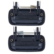 Load image into Gallery viewer, 4pc FRONT &amp; REAR Left + Right Outer Door Handle Black For Toyota Hilux 1997 -05