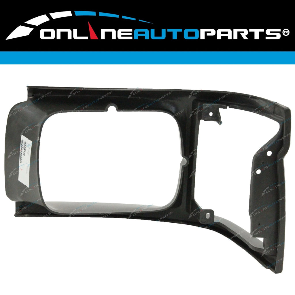 LH+RH Headlight Surround Pair Light Grey for Toyota Hiace Van 1992-1998 L+R Set