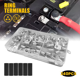 Battery Copper Crimp Terminals Cable Lug Eyelet Wire Ring Connector 6MM² - 95MM²