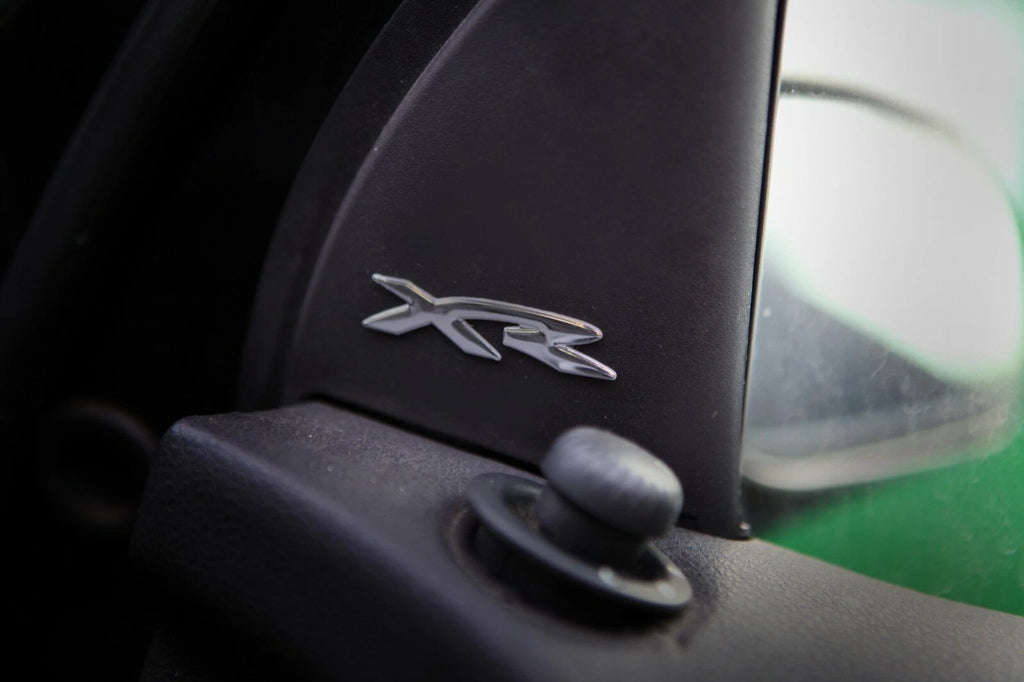 2 X XR DECAL BADGE SUIT FORD BA/BF/FG FPV/FALCON/XR6/XR8/FALCON/SEDAN/UTE/TURBO