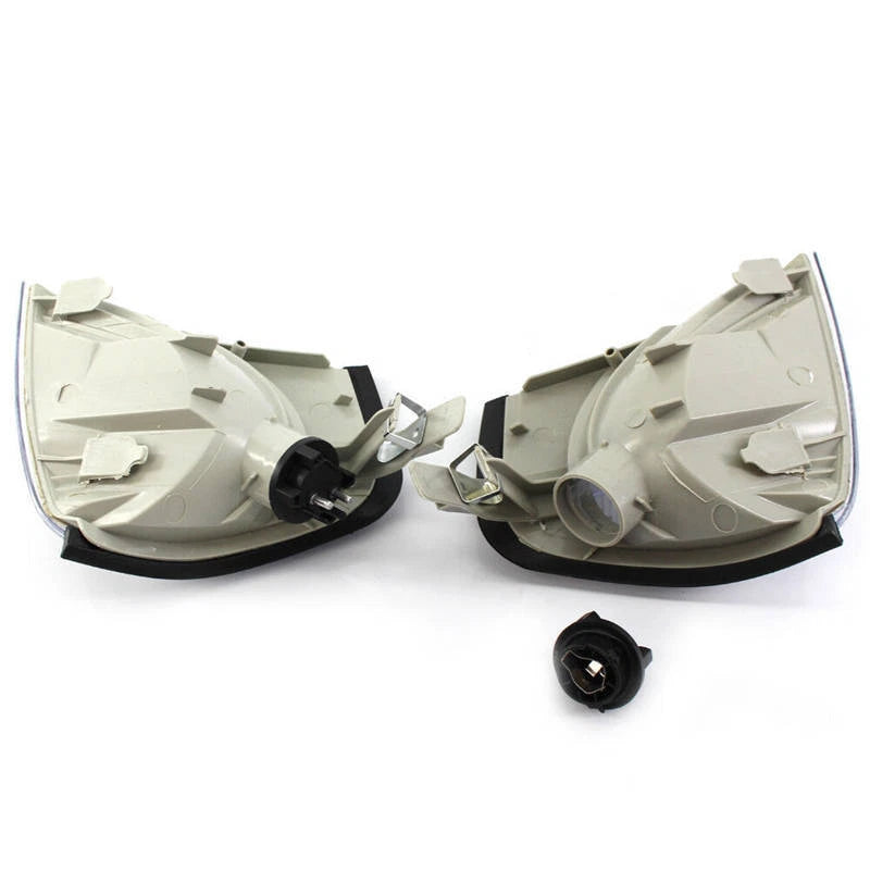 Clear White Front Corner Signal Lights Indicator For Benz C-Class W202 1994-2000