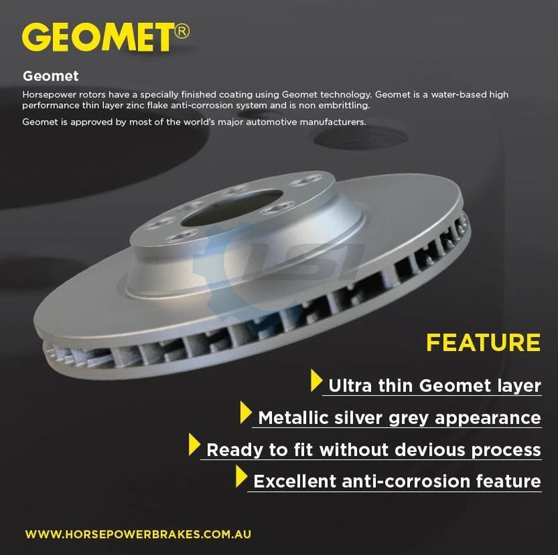 Rear Brake Disc Rotors Pair for Ford Focus LW 2011-2015 271mm