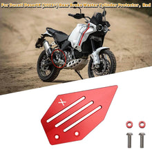 Load image into Gallery viewer, Red CNC Rear Brake Master Cylinder Guard Protector Cover For Ducati DesertX 2022
