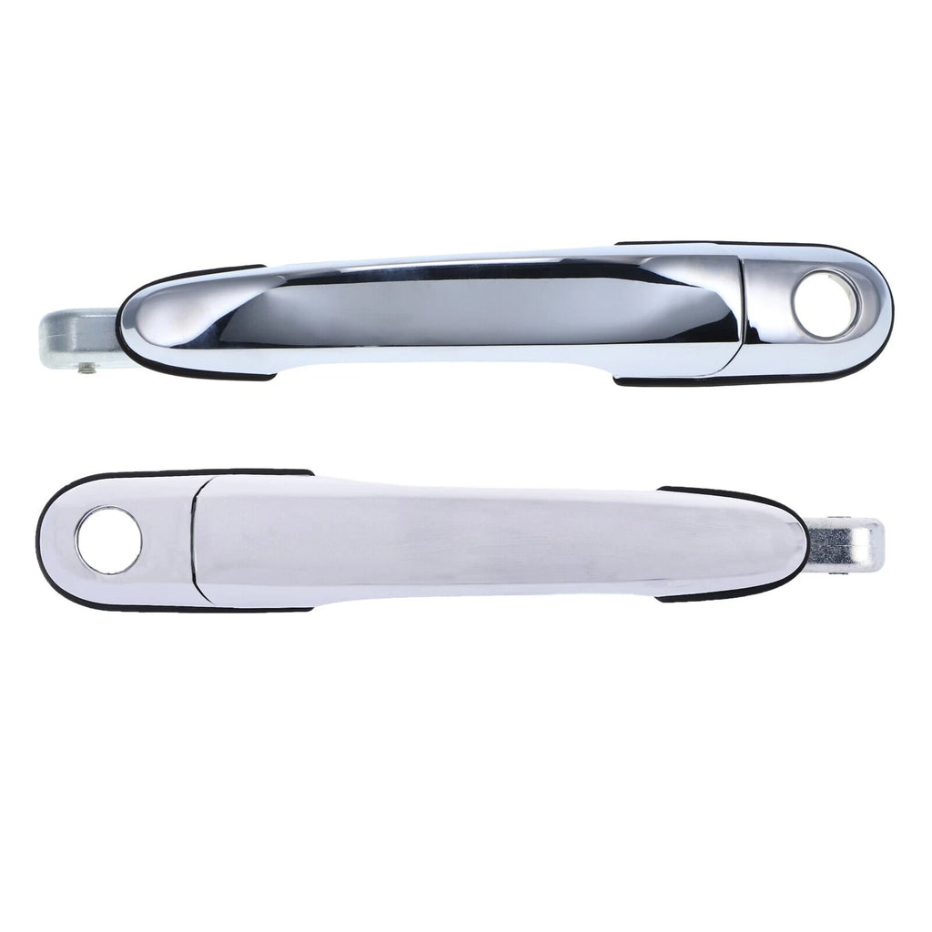 2pc Set FRONT Left + Right Outer Door Handle Chrome for Hyundai Tucson JM 04-10