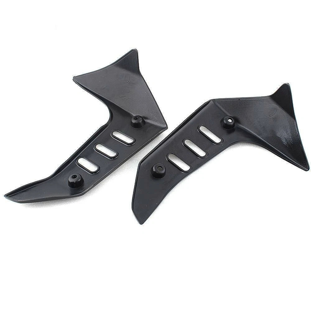 Black Radiator Side Cover Fairing Cowl Panel Fit for Kawasaki Z750 2004-2006 ST