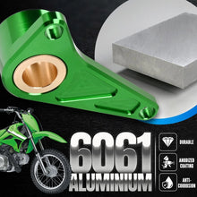 Load image into Gallery viewer, Green Aluminum Shift Shaft Brace Shifter Support For Kawasaki KLX110/KLX110L 05+