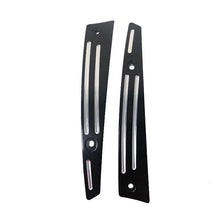 Load image into Gallery viewer, Black CNC Aluminum Windshield Trim for Harley Touring Road Glide 2015-2017 16 ST
