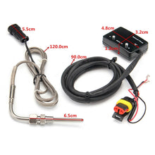 Load image into Gallery viewer, Digital Exhaust Temp Gauge EGT Patrol Amarok 4WD Turbo Diesel Petrol Blue LED ST