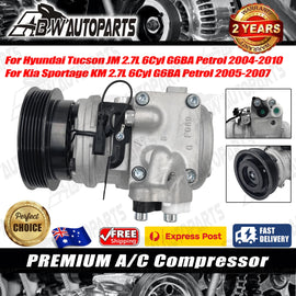 AC A/C Air Con Compressor For Kia Sportage KM Hyundai Tucson JM 2.7 G6BA 2004-10