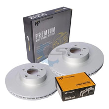 Load image into Gallery viewer, Front Brake Pads and Rotors Set suits Subaru IMPREZA WRX 2.5 TURBO 2007 -