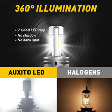 Load image into Gallery viewer, 1/2pcs H4 9003 HB2 55W 30000LM LED Headlight Bulb Beam Kit Lamps 6500K White A