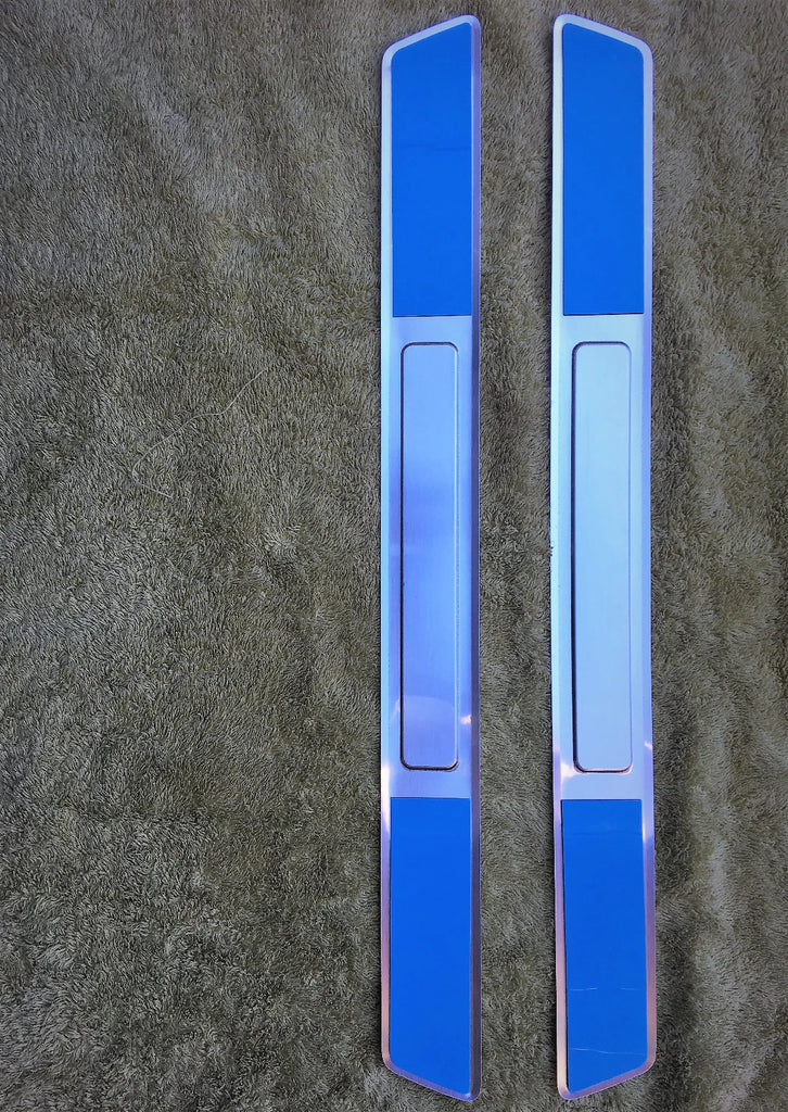 PAIR OF ALLOYS REAR SCUFF PLATE SUIT XR6 FG SERIES FORD FALCON SEDAN