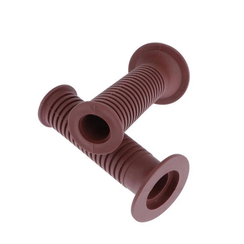 Motorcycle Brown Rubber Hand Grips Handlebar For BMW R1100 R1150 GS R S F650 ST*