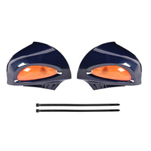 Load image into Gallery viewer, Dark Blue Rear View Mirrors Amber Turn Signals For BMW R1100RT R1100RTP R1150RT