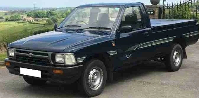 FRONT BAR + LOWER APRON + LAMP + GRILLE SUIT TOYOTA HILUX 2WD RN85 1991 - 1994