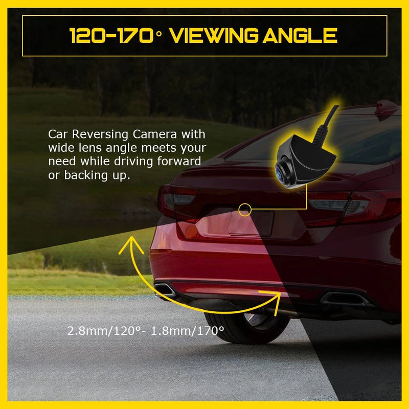 HD 1080P AHD Car Reverse Camera Rear View Night Vision IP69 – Universal 12V
