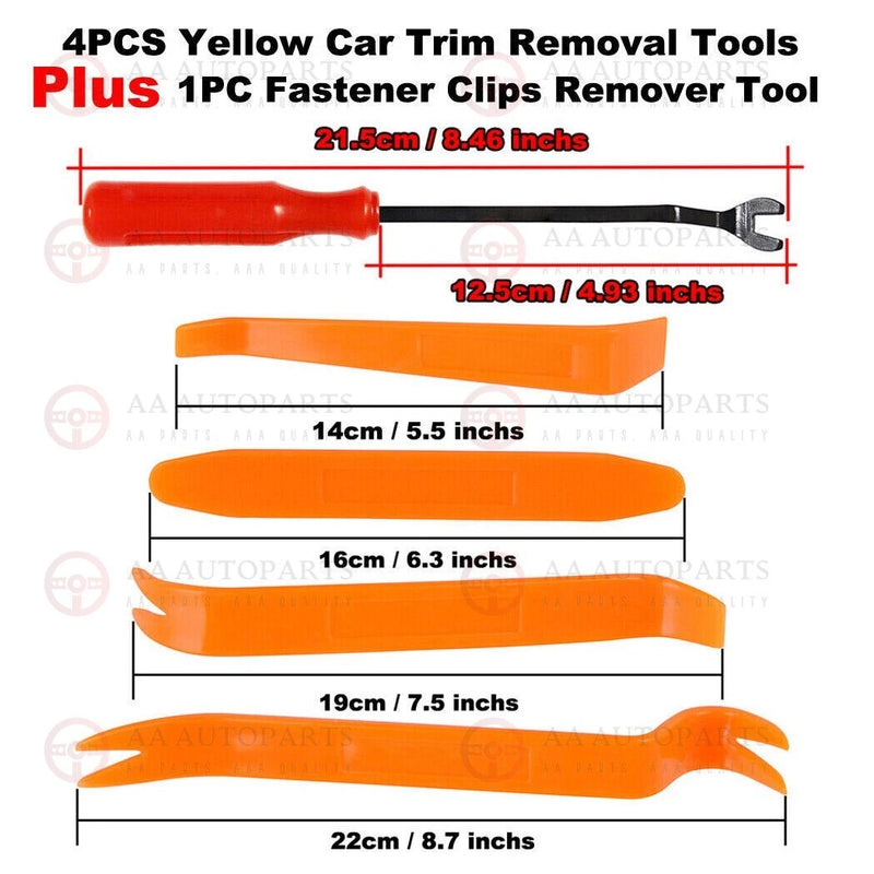 Push Clip Body Trim Fastener Kit 745pc with Tools for Holden Commodore