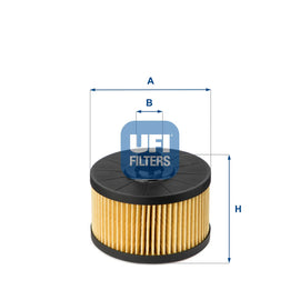 UFI Filters Oil Filter 25.145.00