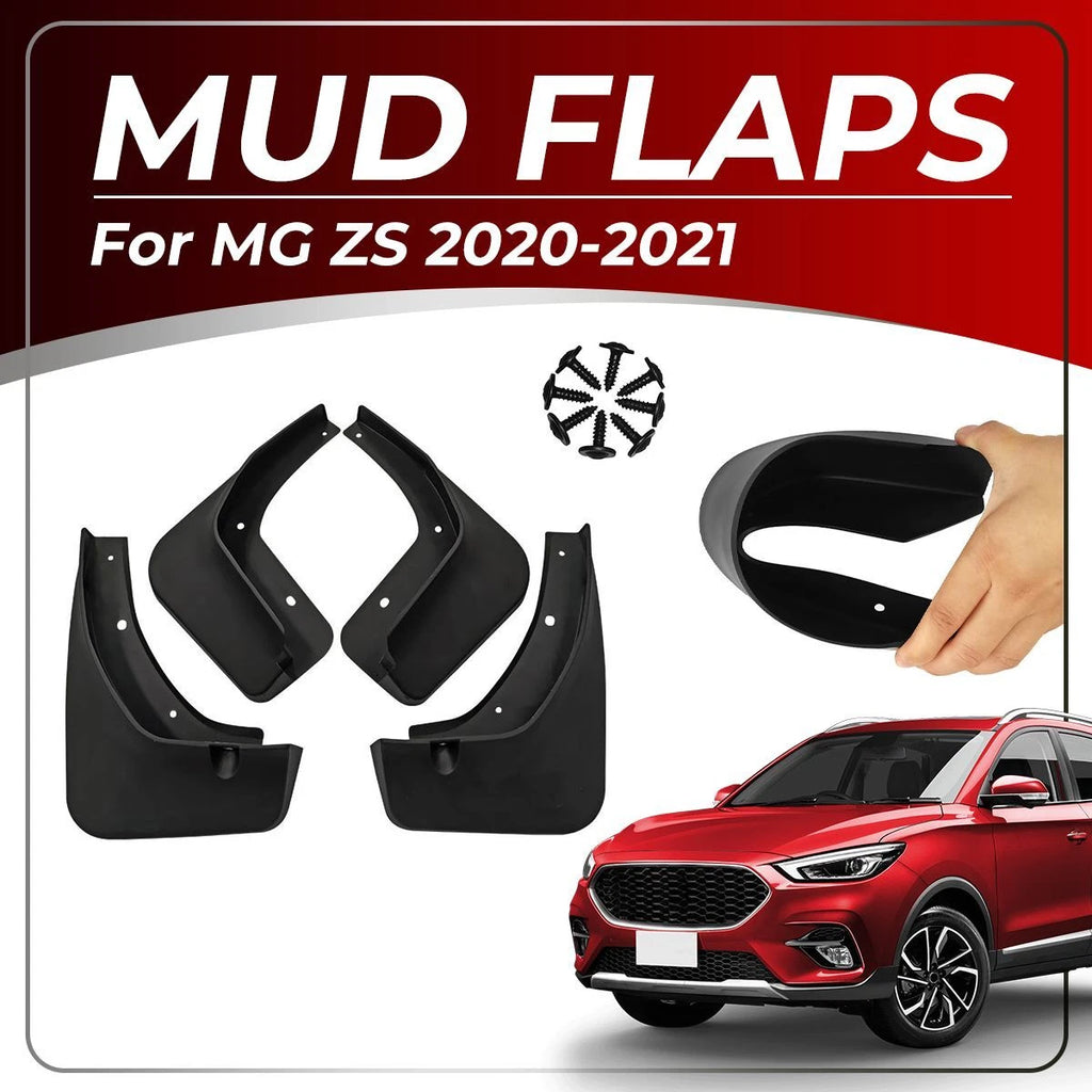 Front & Rear Mud Flaps Splash Guard Mudguard For MG ZS ZST EV ZS11 SUV 2020-2023