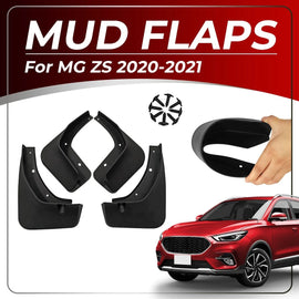 Front & Rear Mud Flaps Splash Guard Mudguard For MG ZS ZST EV ZS11 SUV 2020-2023