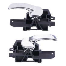 Load image into Gallery viewer, 2pc LEFT &amp; RIGHT FRONT = REAR Door Handle Inner Chrome For Nissan Dualis 07-16