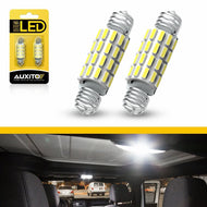 2x 4014 24SMD LED Festoon Bulbs 39mm 42mm White Interior Car Lights