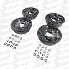 Load image into Gallery viewer, 4PCS 10inch Trailer Caravan Electric Brake Backing Plates Quality Strong Magnets