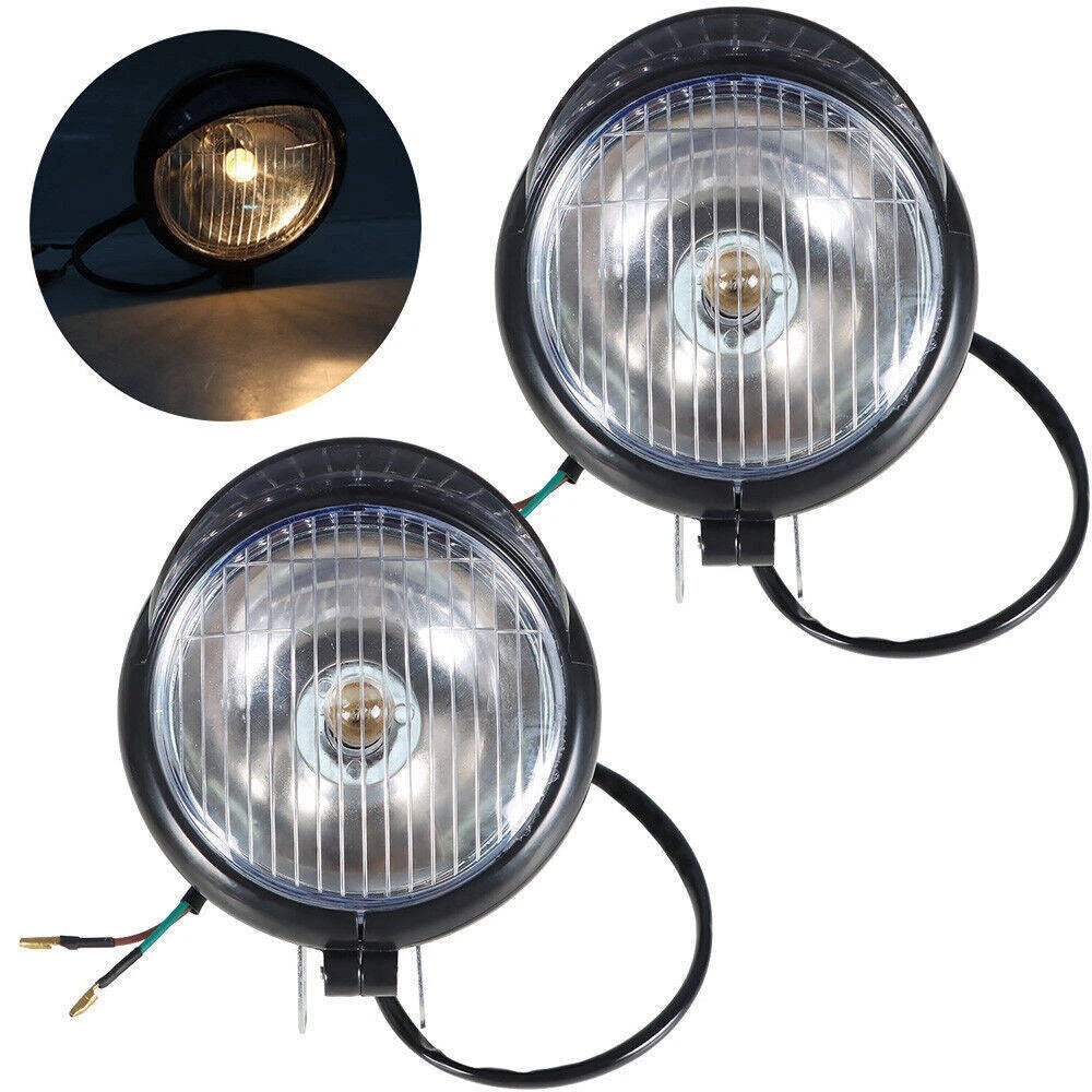 Driving Passing Turn Signal Spot Fog light Bar for Harley Touring Dyna Black ST