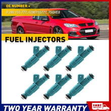 Load image into Gallery viewer, 6X Fuel Injectors For Holden Commodore VR VS VT VU VX VY V6 VQ 3.8L 0280155777