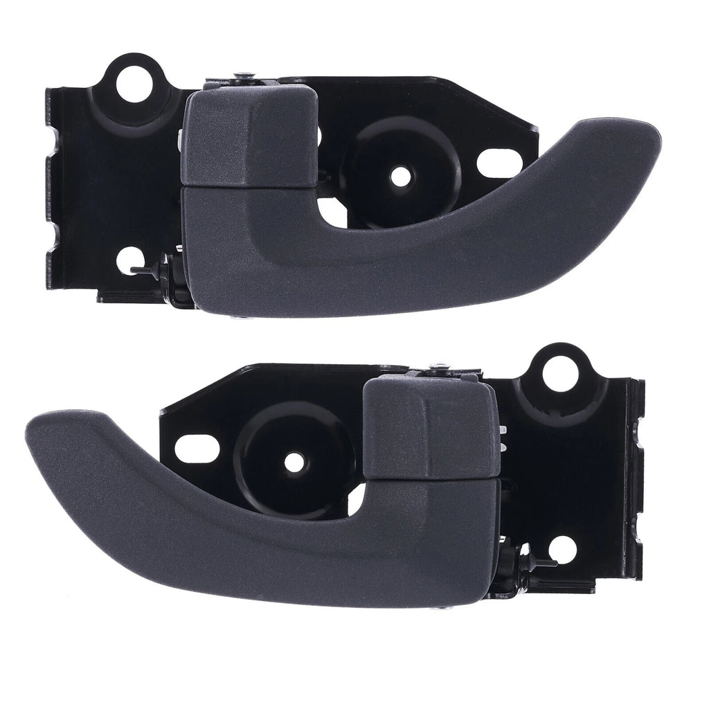 Door Handle Inner for Hyundai Santa Fe SM 00-05 Set of 2 Grey FRONT LEFT+RIGHT