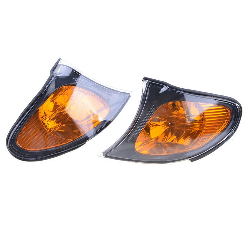 Pair Signal Clear Indicator Corner Side Light for BMW 325i 330i 4-Door 2002-2005