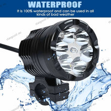 Load image into Gallery viewer, 2x Motorcycle Spot light 6 LED Headlight Bike Waterproof Driving Fog Lamp 30W AU