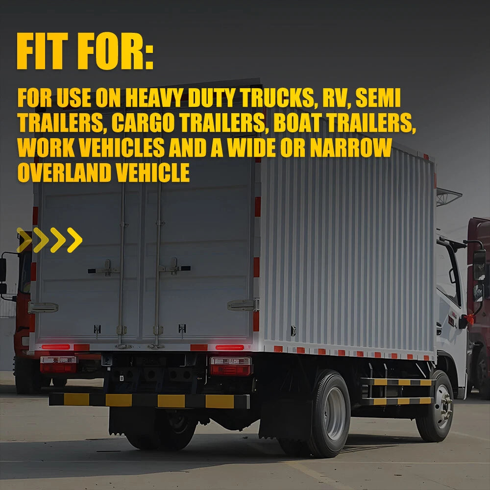 2X 100 LED Tail Lights Brake Indicator UTE STOP Reverse Slim Strip Trailer Light