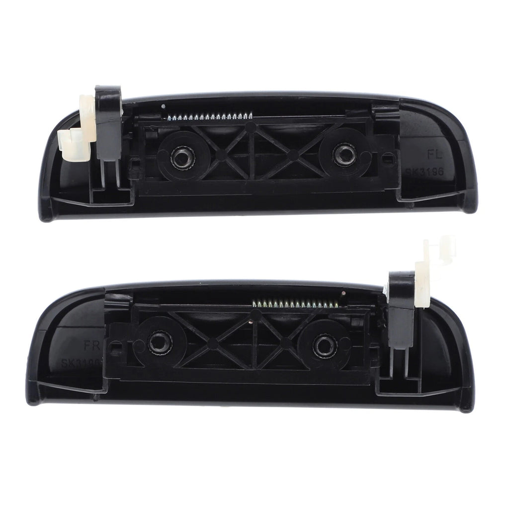 2pc Left & Right Front = Rear Outer Door Handle Black For Suzuki JIMNY Alto GF