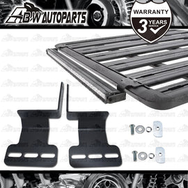 For Rhino LED Light Bar Bracket Kit for Pioneer Platform Tray Tradie Roof Rack