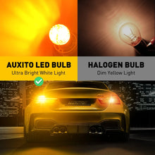 Load image into Gallery viewer, 2x 12V 1156 BA15S LED Bulb Motorcycle Turn Signal Light Amber 6000K 300%+ Bright