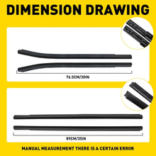 Load image into Gallery viewer, 4X Outer Window Seals Moulding / Weather Strip 4 Doors FOR FORD RANGER 2012-21