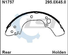 Load image into Gallery viewer, Rear Brake Shoes and Brake Drum for Holden Rodeo TF 2.2 2.8 3.2 1997-2003 295mm