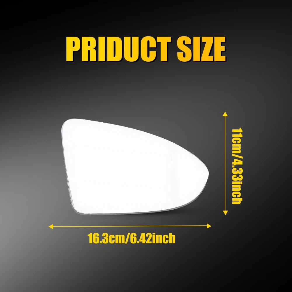 Right Driver Side Mirror Glass for VW GOLF MK7 MK7.5 2013-2018 Heated Back Base