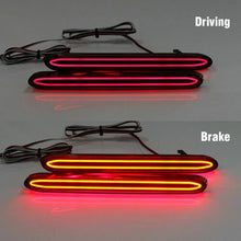 Load image into Gallery viewer, Red Rear Bumper Reflector LED Tail Brake Signal Lights For Honda Odyssey 2007 08