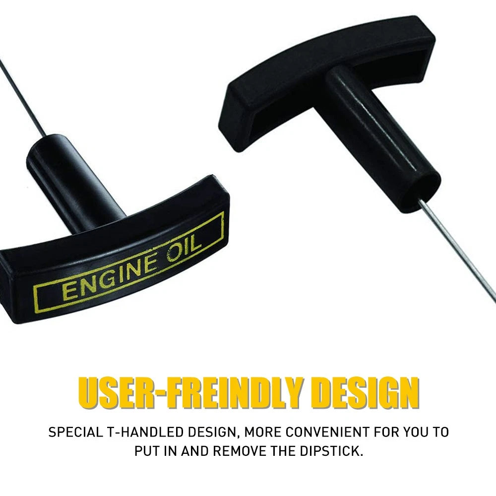 Oil Dipstick 3C3Z-6750-AA For FORD F-250 F-350 F-550 F-450 6.0L V8 Diesel Black.