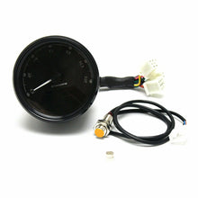 Load image into Gallery viewer, Universal Digital LCD Motorcycle Odometer Speedometer Tachometer Gauge w/ Sensor